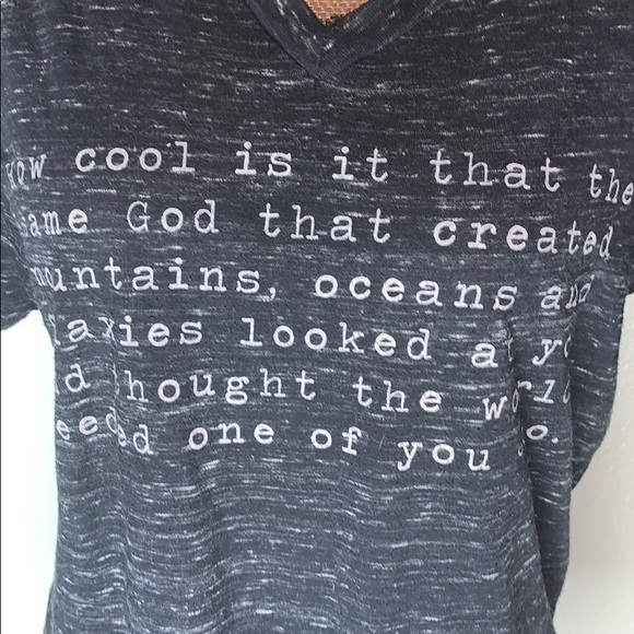 BELLA CANVAS graphic v neck tee!! - Picture 2 of 8